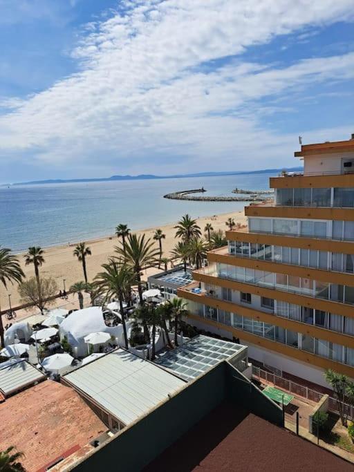 Holiday Center Apartamento Vistas Mar, Acceso Directo Playa Y Piscina روساس المظهر الخارجي الصورة