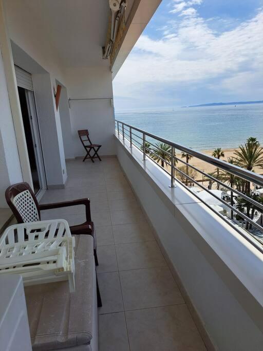 Holiday Center Apartamento Vistas Mar, Acceso Directo Playa Y Piscina روساس المظهر الخارجي الصورة